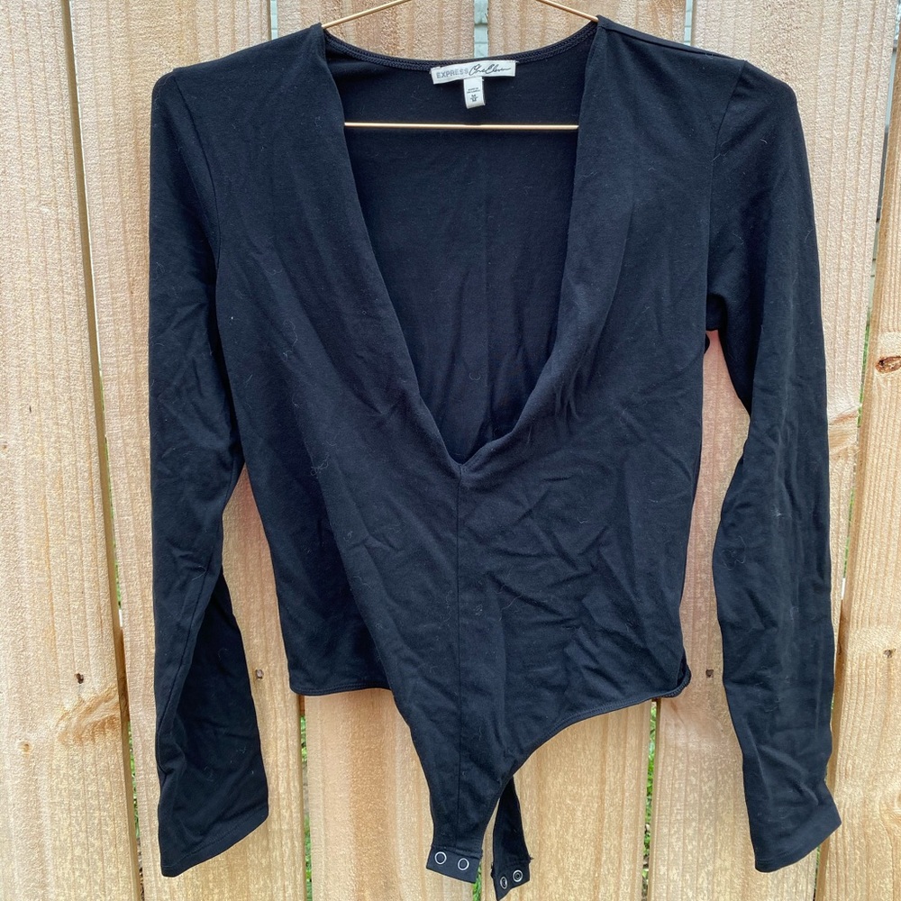 Express Plunging V-Neck Bodysuit